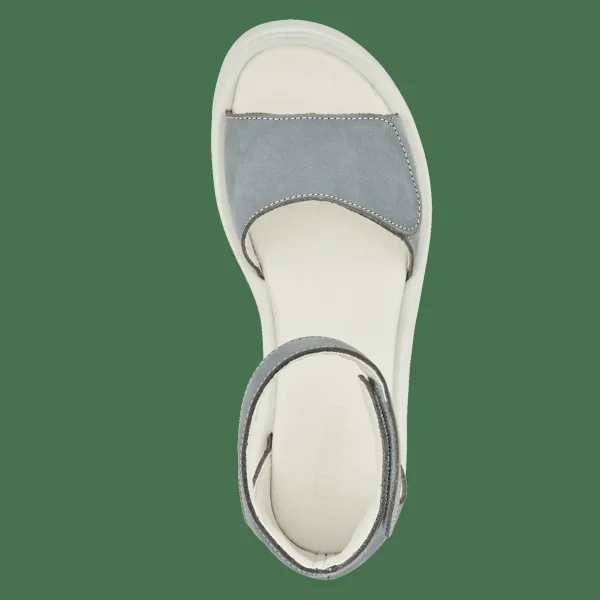 Green Comfort Sandaler Med Flad Sål>Allow Abi - Denim Blue