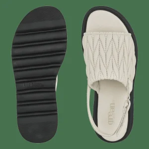 Green Comfort Sandaler Med Flad Sål>Allow Amari - Cream White