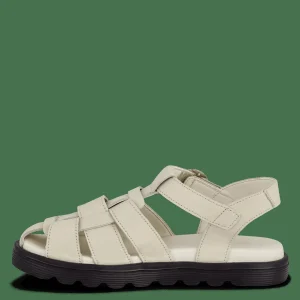 Green Comfort Sandaler Med Flad Sål>Allow Asta - Cream White