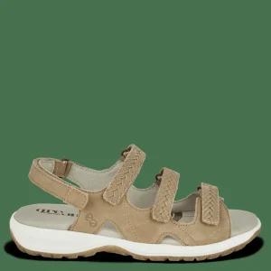 Green Comfort Vandresandaler>Camino Cassy - Taupe