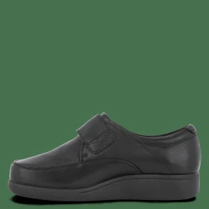 Green Comfort Sko Med Velcro>Classic Comfort Clair - Sort