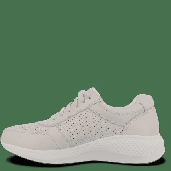 Green Comfort Sko Med Lynlås>Dolphin Daisy - Cream White