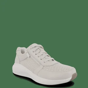 Green Comfort Sko Med Lynlås>Dolphin Daisy - Cream White