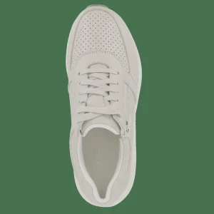 Green Comfort Sko Med Lynlås>Dolphin Daisy - Cream White