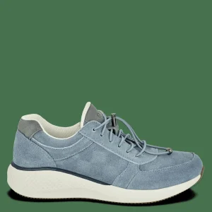 Green Comfort Lædersko>Dolphin Didi - Denim Blue