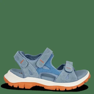 Green Comfort Vandresandaler>Kiruna Kammi - Denim Blue