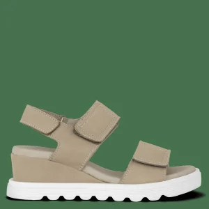 Green Comfort Sandaler Med Hæl>Mellow Miu - Sand