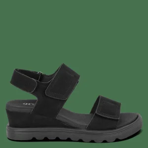 Green Comfort Sandaler Med Hæl>Mellow Miu - Sort