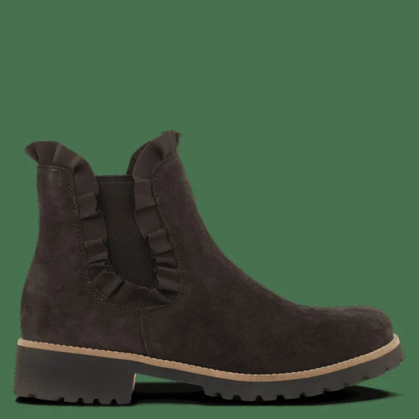 Green Comfort Chelsea Boots>Strike Sacia - Coffee