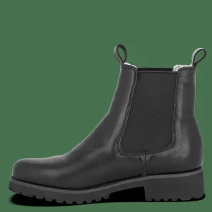 Green Comfort Chelsea Boots>Strike Siffe - Sort