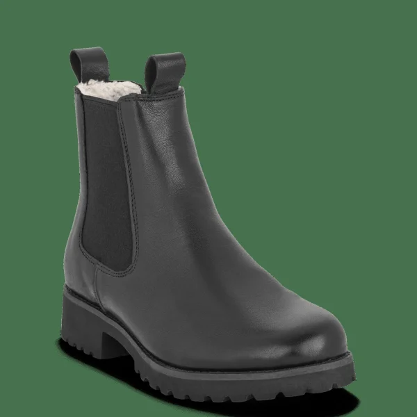 Green Comfort Chelsea Boots>Strike Siffe - Sort