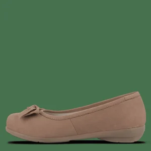 Green Comfort Ballerina>Vela Viola - Taupe