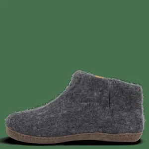 Green Comfort Hjemmesko Med Skindsål>Wool Everest - Antracit Grey